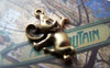 Accessories - 10 Pcs Of Antique Bronze Mouse Charms Pendants 16x20mm A635