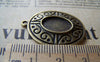 Accessories - 10 Pcs Of Antique Bronze Oval Cameo Base Settings Match 10x14mm Cabochon A3215