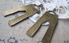 Accessories - 10 Pcs Of Antique Bronze Pants Trousers Charms Pendants 18x40mm A1905