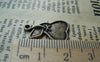 Accessories - 10 Pcs Of Antique Bronze Pear Charms 15x22mm A445