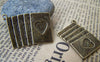 Accessories - 10 Pcs Of Antique Bronze Poker Cards Royal Flush Charms 22x30mm A538