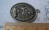 Accessories - 10 Pcs Of Antique Bronze Queen Elizabeth II Quarter Dollar Coin Charms 31x36mm A1037