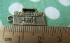 Accessories - 10 Pcs Of Antique Bronze Radio Cassette Tape Recorder Charms 13x22.5mm A1462