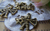 Accessories - 10 Pcs Of Antique Bronze Sagittarius The Archer Constellation Charms 22x25mm A2687