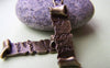 Accessories - 10 Pcs Of Antique Bronze Split Script Scroll Charms 7x25mm A570