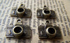 Accessories - 10 Pcs Of Antique Bronze Tiny Camera Charms 15x15mm A1788