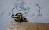 Accessories - 10 Pcs Of Antique Bronze Treble Clef  Music Note Beads 9x18mm A4892