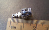 Accessories - 10 Pcs Of Antique Silver 3D Crown Charms 8x17mm A765