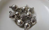 Accessories - 10 Pcs Of Antique Silver 3D Pineal Pinecones Connectors Charms 10x17mm  A6625