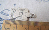 Accessories - 10 Pcs Of Antique Silver Angel Hope Charms 16x26mm A1316