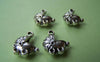 Accessories - 10 Pcs Of Antique Silver Baby Stroller Carrier Trolley Charms 14x16.5mm A1079