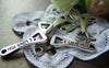 Accessories - 10 Pcs Of Antique Silver Bottle Opener Charms 10x27mm A1384