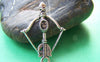 Accessories - 10 Pcs Of Antique Silver Bow And Arrow Charms Pendants 25x35mm A4378