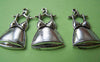 Accessories - 10 Pcs Of Antique Silver Dress Charms 17x34mm A1906