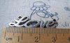 Accessories - 10 Pcs Of Antique Silver English Word Connector Charms 10x33mm A1301