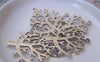 Accessories - 10 Pcs Of Antique Silver Filigree Tree Charms 26x28mm A1030