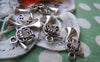 Accessories - 10 Pcs Of Antique Silver French Horn Charms 14x17mm A1676