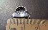 Accessories - 10 Pcs Of Antique Silver Handbag Charms Pendants 15mm A845