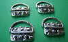 Accessories - 10 Pcs Of Antique Silver Handbag Charms Pendants 17x18mm A4399