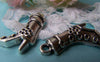 Accessories - 10 Pcs Of Antique Silver High Heel Boots Charms 19x28mm A3275