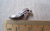 Accessories - 10 Pcs Of Antique Silver High Heel Sandals Shoes Charms 12x20mm A4312