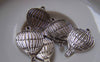Accessories - 10 Pcs Of Antique Silver Hot Air Balloon Charms 18x25mm A4026