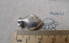 Accessories - 10 Pcs Of Antique Silver Huge Fish Beads 15x20mm A7263