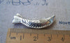 Accessories - 10 Pcs Of Antique Silver Large Fish Beads Charms 10x35mm A400
