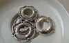Accessories - 10 Pcs Of Antique Silver Life Saving Life Ring Charms 22x24mm A6562