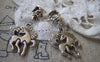 Accessories - 10 Pcs Of Antique Silver Lovely Horse Charms  15x20mm A2347
