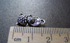 Accessories - 10 Pcs Of Antique Silver Lucky Money Toad Frog Charms 11x17mm A1365
