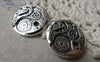 Accessories - 10 Pcs Of Antique Silver Mechanical Watch Clock Pendants  25mm A6863