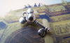 Accessories - 10 Pcs Of Antique Silver Mouse Key Charms  12x17mm A3997