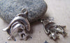 Accessories - 10 Pcs Of Antique Silver Pisces The Fish Constellation Charms  18x25mm A1145