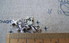 Accessories - 10 Pcs Of Antique Silver Rabbit Trumpeter Charms 16mm A1165