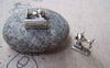 Accessories - 10 Pcs Of Antique Silver Sewing Machine Charms 12x15mm A4367
