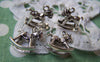 Accessories - 10 Pcs Of Antique Silver Small Rocking Horse Charms 16x17mm A1227