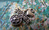 Accessories - 10 Pcs Of Antique Silver Soccer Charms 8x21mm A4965