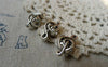 Accessories - 10 Pcs Of Antique Silver Treble Clef  Music Note Beads 6x18mm A5622