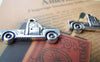 Accessories - 10 Pcs Of Antique Silver Truck Pendants Charms 15x26mm A933