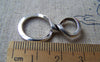 Accessories - 10 Pcs Of Antique Silver Twisted Figure 8  Connectors Charms 16x31mm A1048