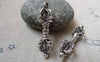 Accessories - 10 Pcs Of Antique Silver Vajra Dorje Cross Buddhism Charms 32mm A6022