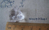 Accessories - 10 Pcs Of Clear Acrylic Bling Faceted Diamond Beads Size 20x23mm A4534