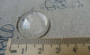 Accessories - 10 Pcs Of Crystal Glass Dome Round Cabochon Cameo 25mm A5700