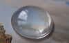 Accessories - 10 Pcs Of Crystal Glass Dome Round Cabochon Cameo 30mm A3329