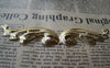 Accessories - 10 Pcs Of Gold Color Filigree Wing Embellishments 27x98mm A3958