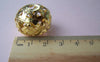 Accessories - 10 Pcs Of Gold Tone 3D Bird Nest Beads 19x26mm A2624