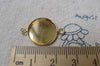 Accessories - 10 Pcs Of Gold Tone Brass Base Settings Connnector Match 16mm Cabochon A6826