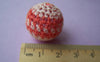 Accessories - 10 Pcs Of Hand Woven Yarn Glass Balls Assorted Color 21mm A2710