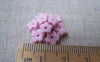 Accessories - 10 Pcs Of Resin Hexagon Flower Cameo Cabochon Assorted Color  20mm A2744
